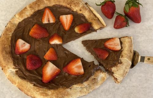 Nutella Pizza / Photo courtesy of Francine Segan