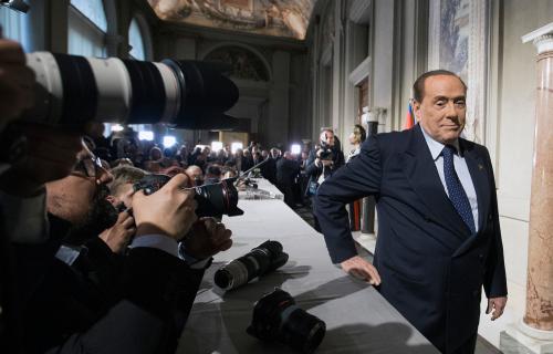 Silvio Berlusconi, leader of the Forza Italia party and former prime minister of Italy, in 2018 / Photo: Alessia Pierdomenico via Shutterstock