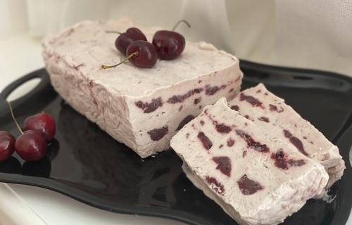 Cherry-Cheese Spumoni