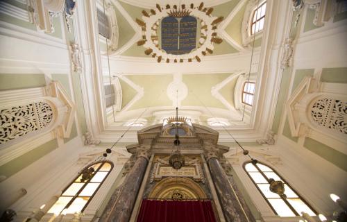 Inside the Synagogue of Siena