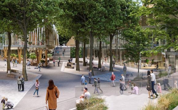 Piazzale Loreto photo render / Photo: Loreto Open Community