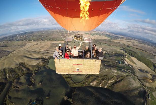 Ballon with mom