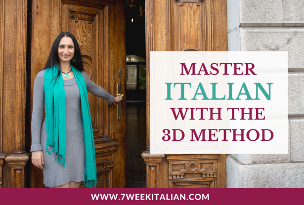 Master Italian with the 3D method Master Italian with the 3D method