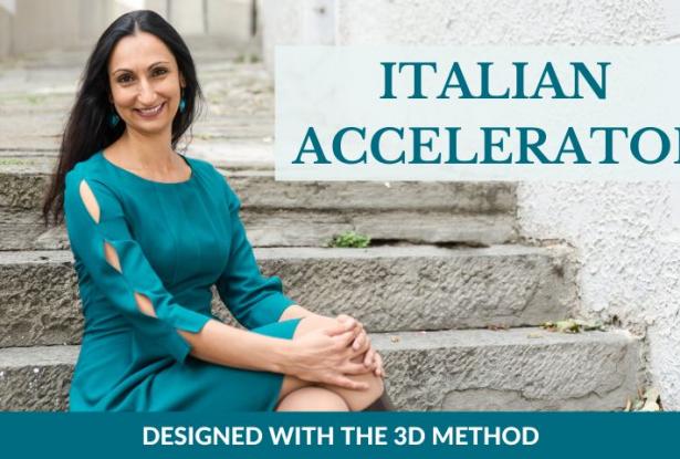 Italian Accelerator | 7 weeks - online Italian Accelerator | 7 weeks - online