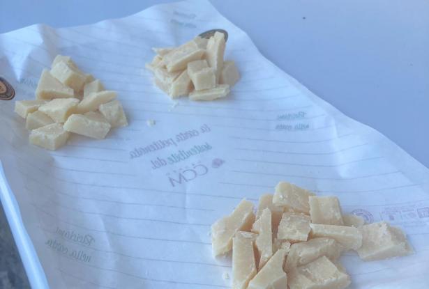 FLAVOURS OF THE FOOD VALLEY 2 TASTING OF DIFFERENT AGEINS OF PARMIGIANO
