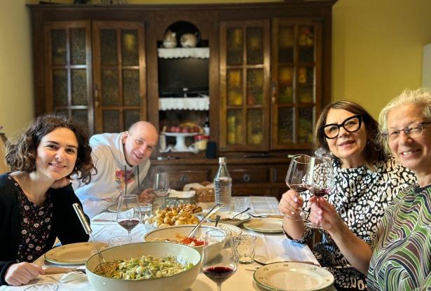 Italian Language Courses for Foreigners - Immersive Learning Experience 4 Lunch after the cooking workshop