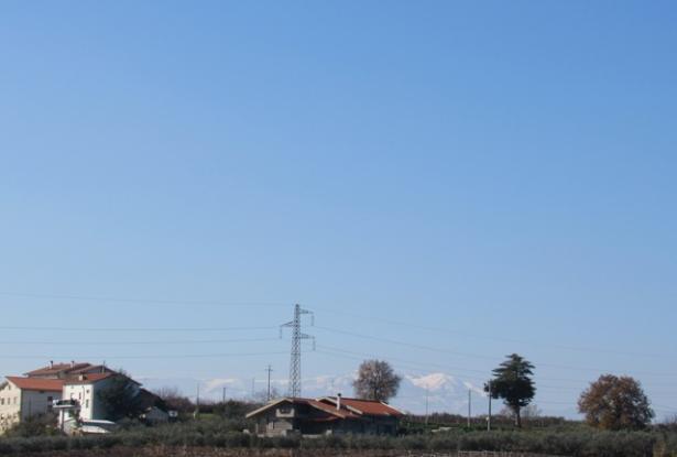 Flat building land of 12000sqm with sea and mountain view 1km from the town, 15 minutes to the beach. 5