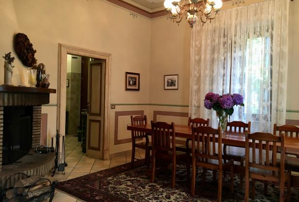 Dining Room with fireplace Dining Room with fireplace