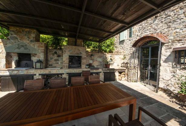 BBQ area