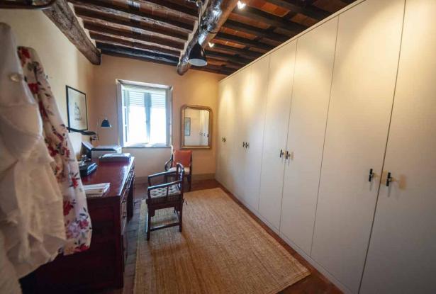 First floor closet