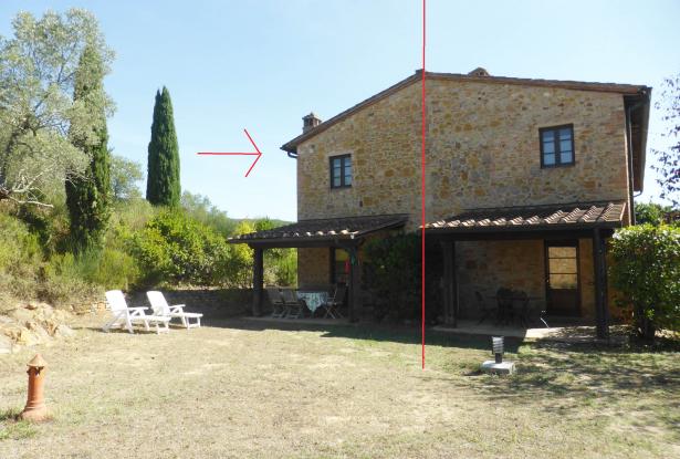 Apartment on two levels with garden and swimming pool near Castelfalfi 0