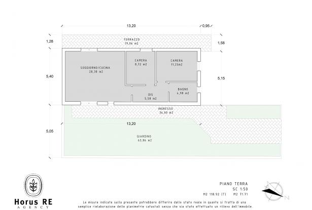 Zocca, ground floor flat with garden 50