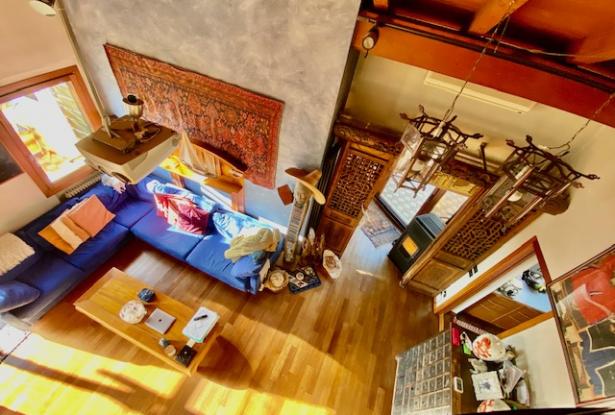 Padua city squares. Stunning top floor apartment, with large terraces and unique views. Ref.58a 14