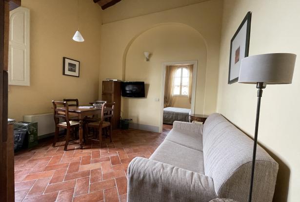 Tuscany – Palaia, charming 1 bedroom apartment with view. Ref 06t 0