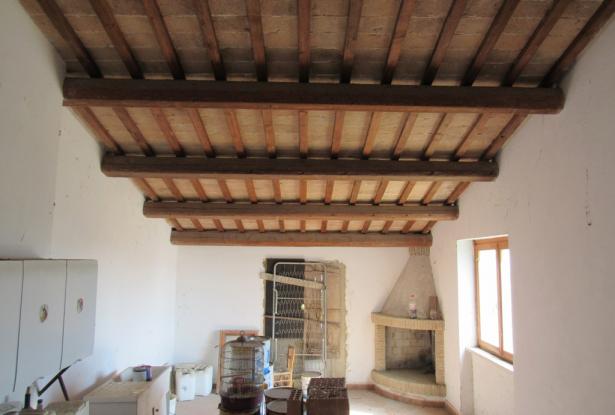 ref. n2818 Partially restored, 200 year old farm house of 450sqm with 5 hectares, sea and mountain views full of character. 9