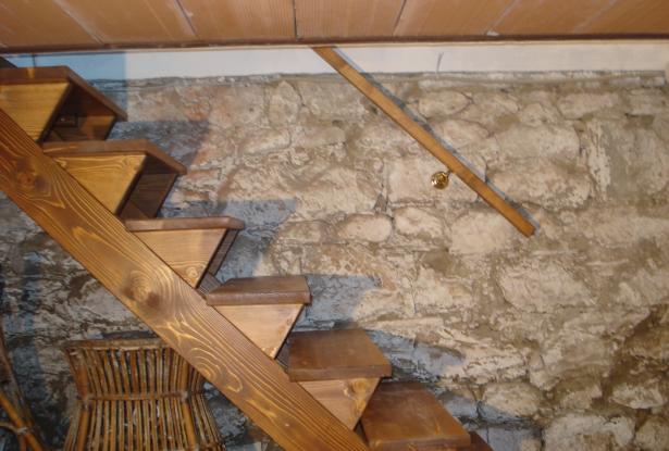 indoor staircase between ground floor and 1st floor