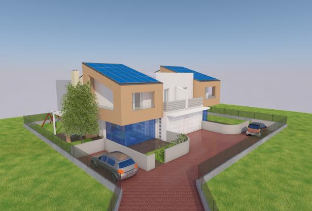 S. Martino, semi-detached house under construction 2