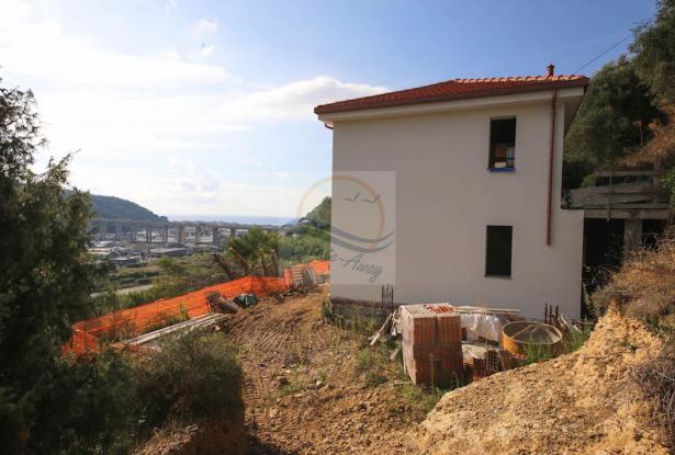 L1029 For sale in Camporosso, on the hills, house under construction 4