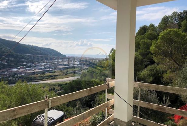 L1029 For sale in Camporosso, on the hills, house under construction 5