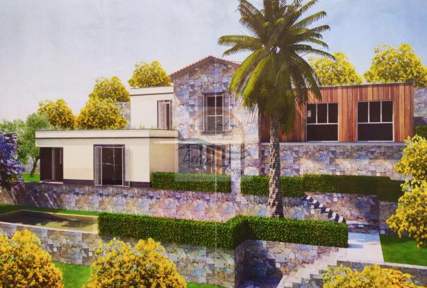 L1131 Rustic with sea view for sale in Bordighera. 9