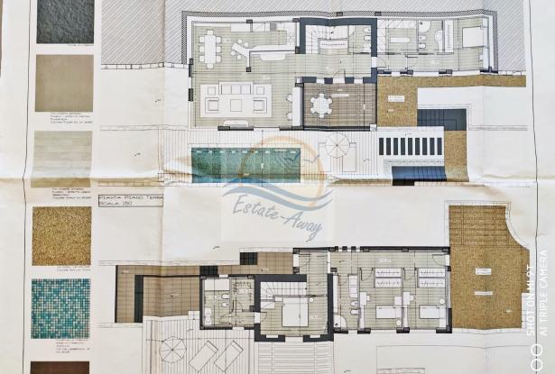 L1131 Rustic with sea view for sale in Bordighera. 10