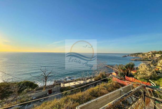 L1131 Rustic with sea view for sale in Bordighera. 7