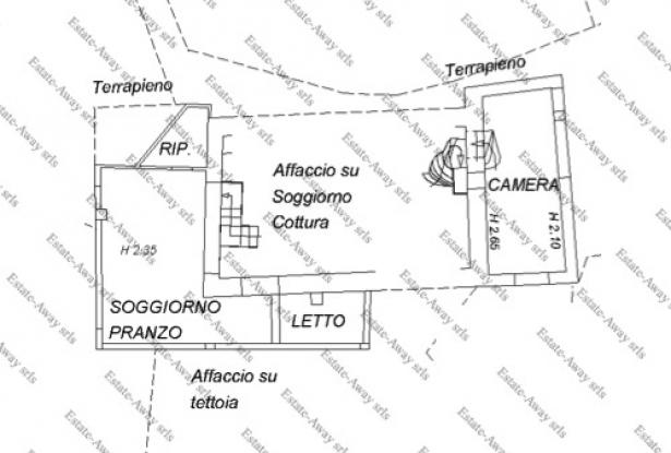 L1191 Villa with sea view for sale in Grimaldi-Ventimiglia. 23