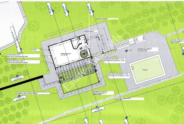 L1196 Plot of land with approved project for sale in Bordighera. 6