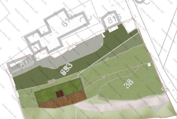 L1205 Plot of land with sea view and easy access for sale in Bordighera 15