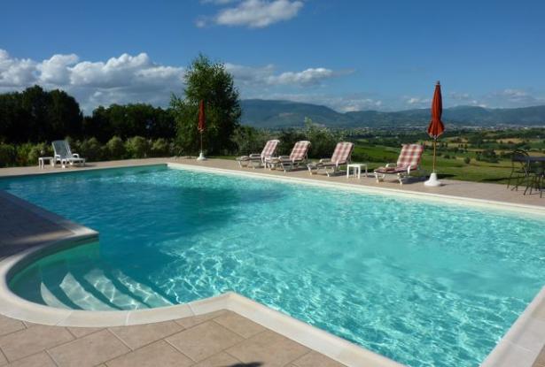 Sweeping views from the Pool the panoramic pool and solarium in the garden