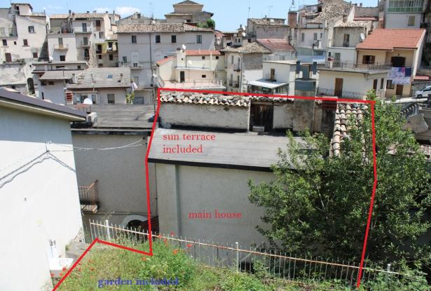 3 bed house with terrace, garage, garden in a lively town, quiet spot, almost finished, mountain open views 5