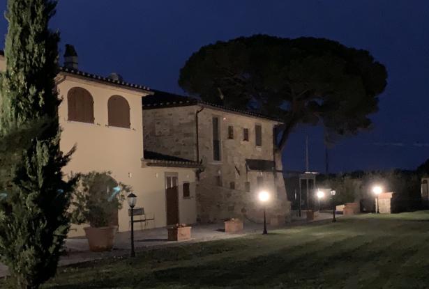 Villa Manciano at night Villa Manciano at night