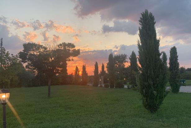 Sunset at Manciano Sunset at Manciano