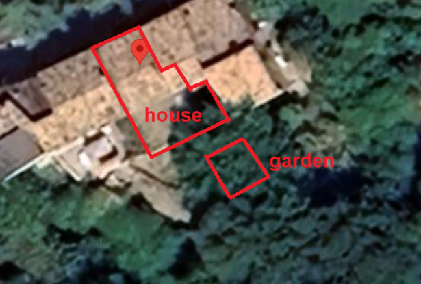 1850s, stone house of 130sqm with terrace, garden cellar and lake and mountain views 200 meters to center 5
