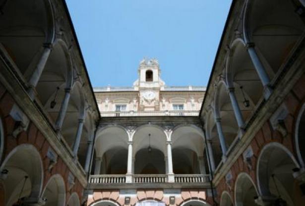 The famous Rolli palaces in Genoa, Liguria Rolli palaces
