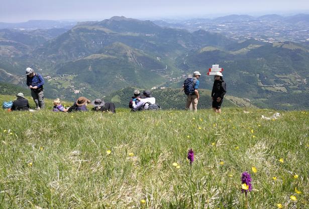 Views of the Umbrian landscape Hiking in Italy