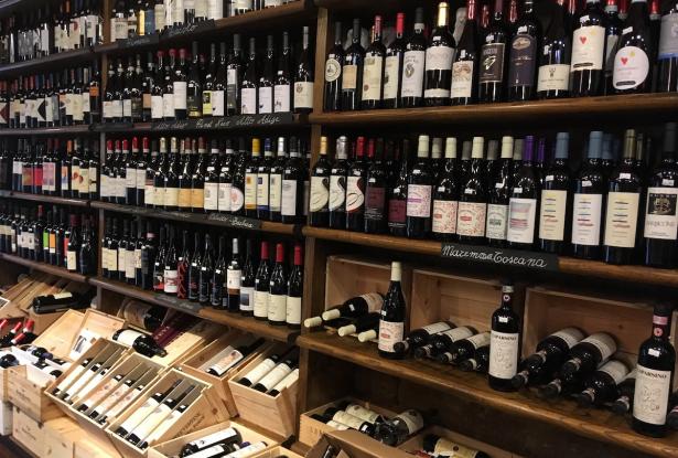 Wine-tasting in an enoteca in Volterra Hiking in Italy
