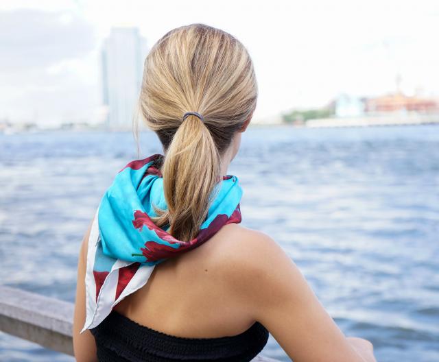 sophisticated and elegant scarf