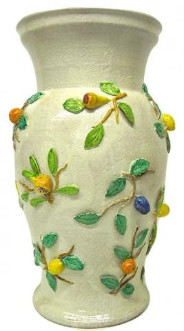 Bonechi Imports Tuscan ND Dolfi Tall Vase With Fruit 1