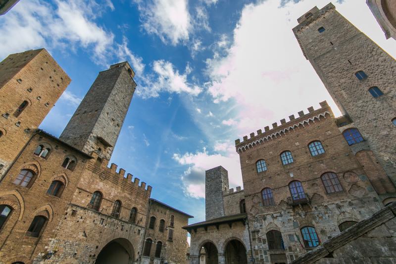 San Gimignano Tuscany View of San Gimignano Tuscany