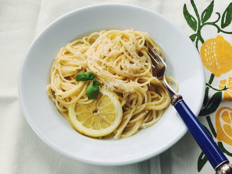 spaghetti al limone