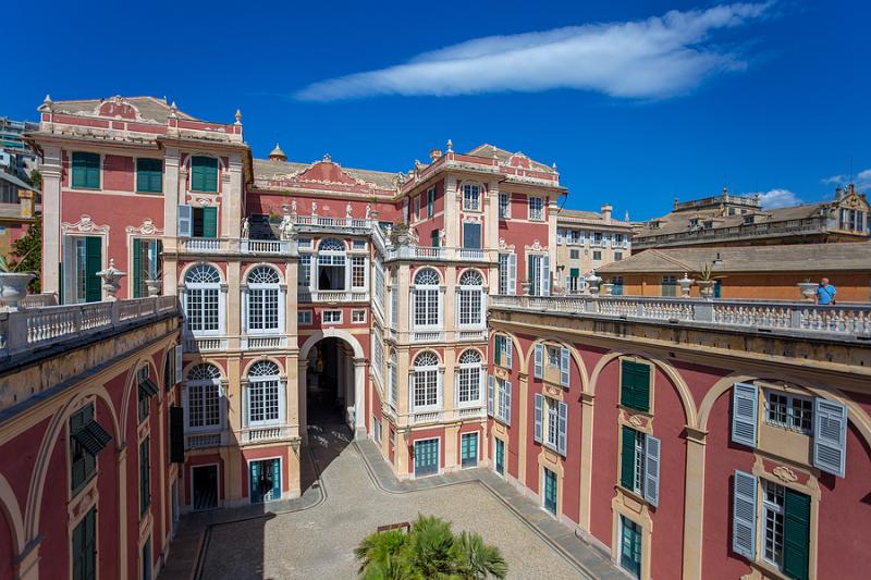 Royal Palace Genoa Unesco site