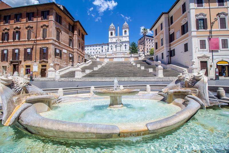 spanish steps in rome 