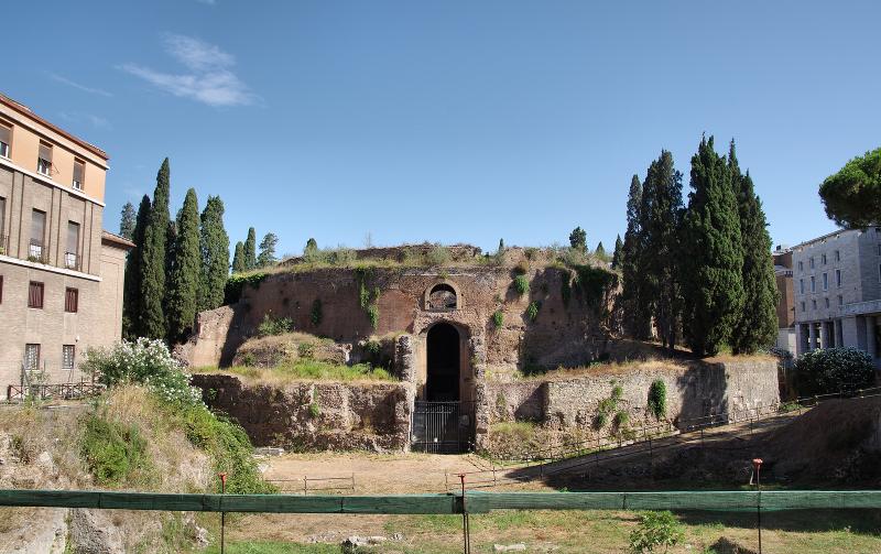  The Mausoleum of Augustus Tomb built by Roman Emperor Augustus in 28 BC on The Campus Martius