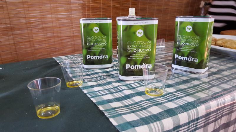 Olive oil tasting Pomora
