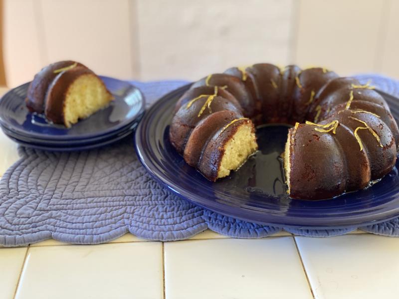 rum babà cake