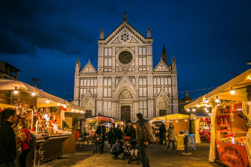 christmas market in florence