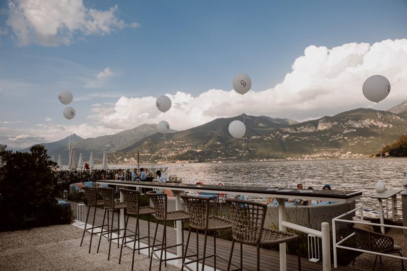 MOR Restaurant & Beach Club as it geared up to host a key Como Lake Cocktail Week event.
