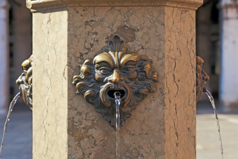 Water fountain in Venice
