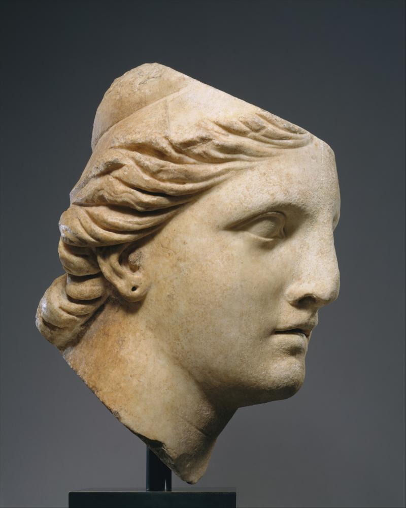 The Marble Head of Athena